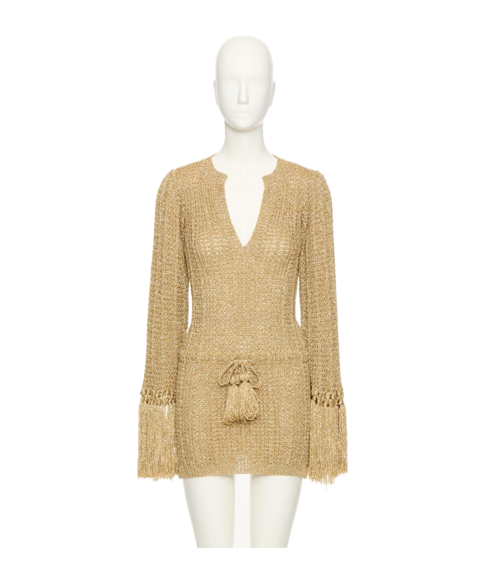 Valentino Long-sleeved Sweater In Nude