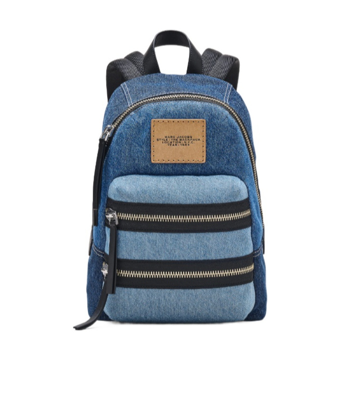 MARC JACOBS MEDIUM DENIM BACKPACK