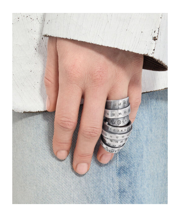 Mm6 Maison Margiela Numeric Ring