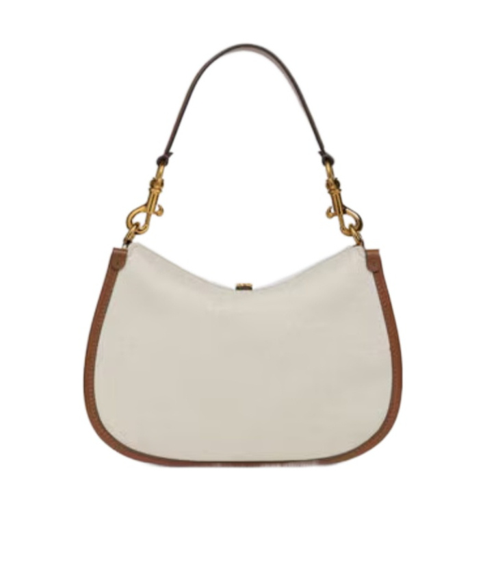 Etro Medium Pony Shoulder Bag In White