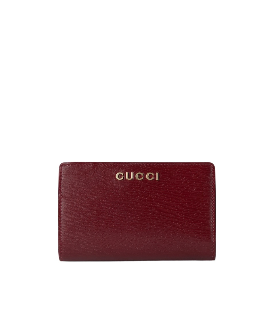 Gucci Folding Clip In Red