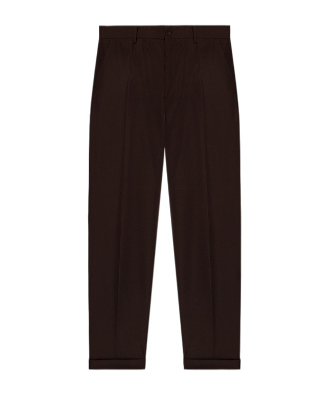 Dolce & Gabbana Belt Loop Track Pants In Black