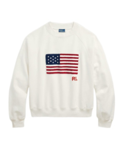 Shop Polo Ralph Lauren Logo-embroidered Sweatshirt In White