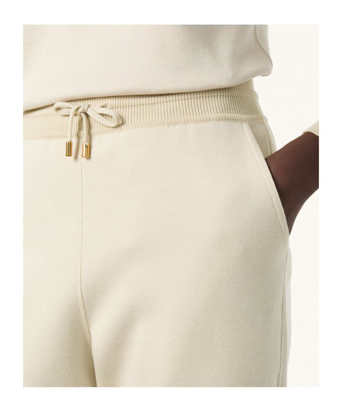 Loro Piana Viera Trousers In White