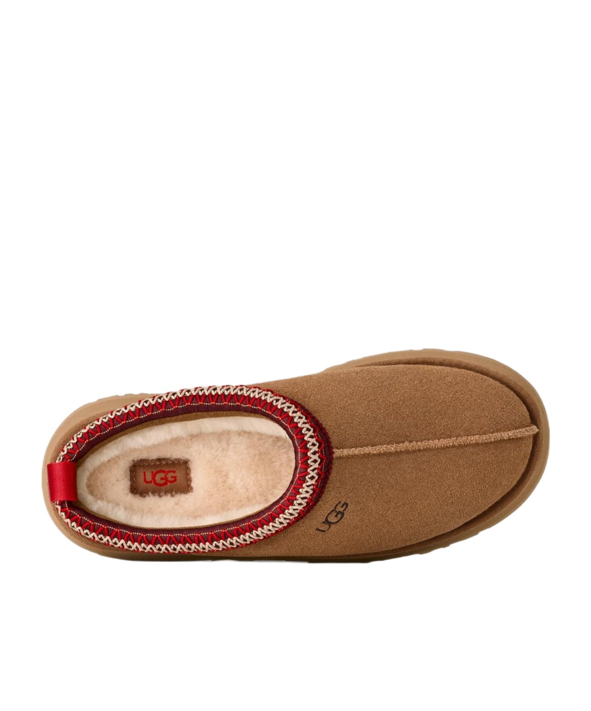 Ugg Tazz Ii 1174471-che Slipper 6 Chestnut Suede Round Toe Slip-on Rhs8109 In Brown