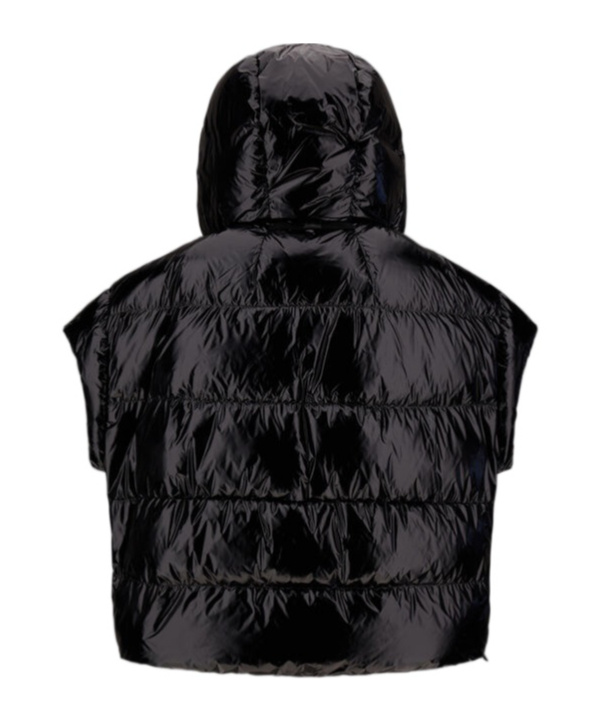 Herno 2l Glazed Anti-tear Vest Down Jacket In Black