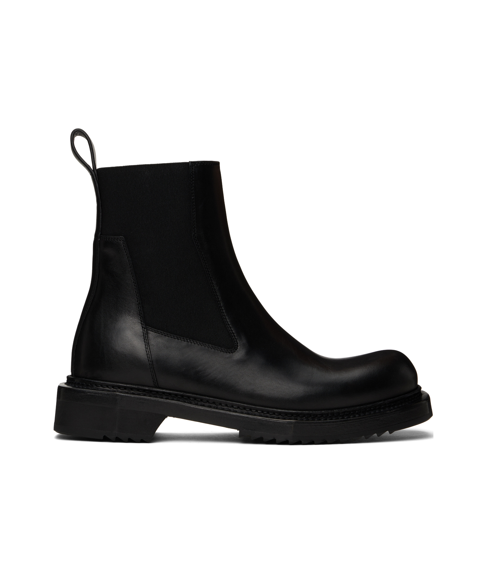 Rick Owens Black Hollywood Beatle Cyclops Boots In Black