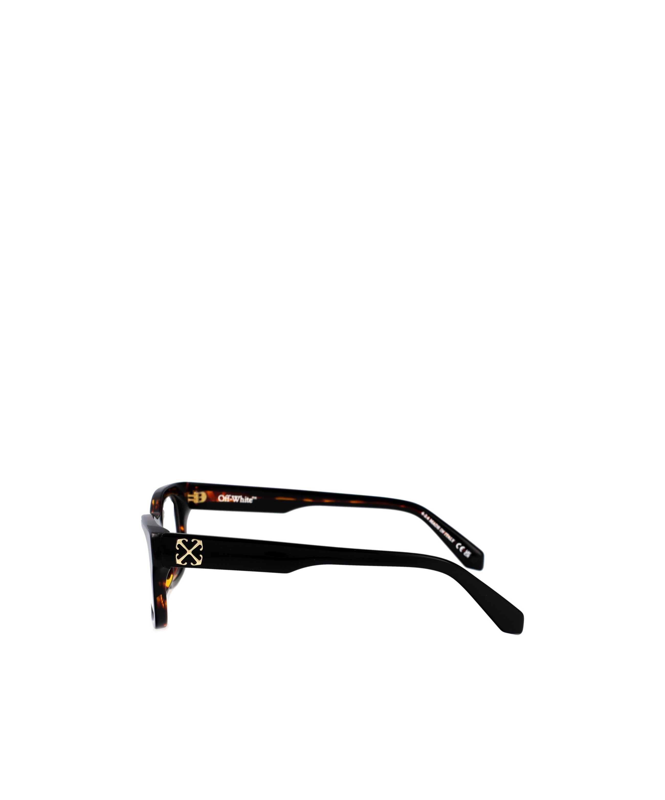 Off-white Full-frame Flat Mirror In Black