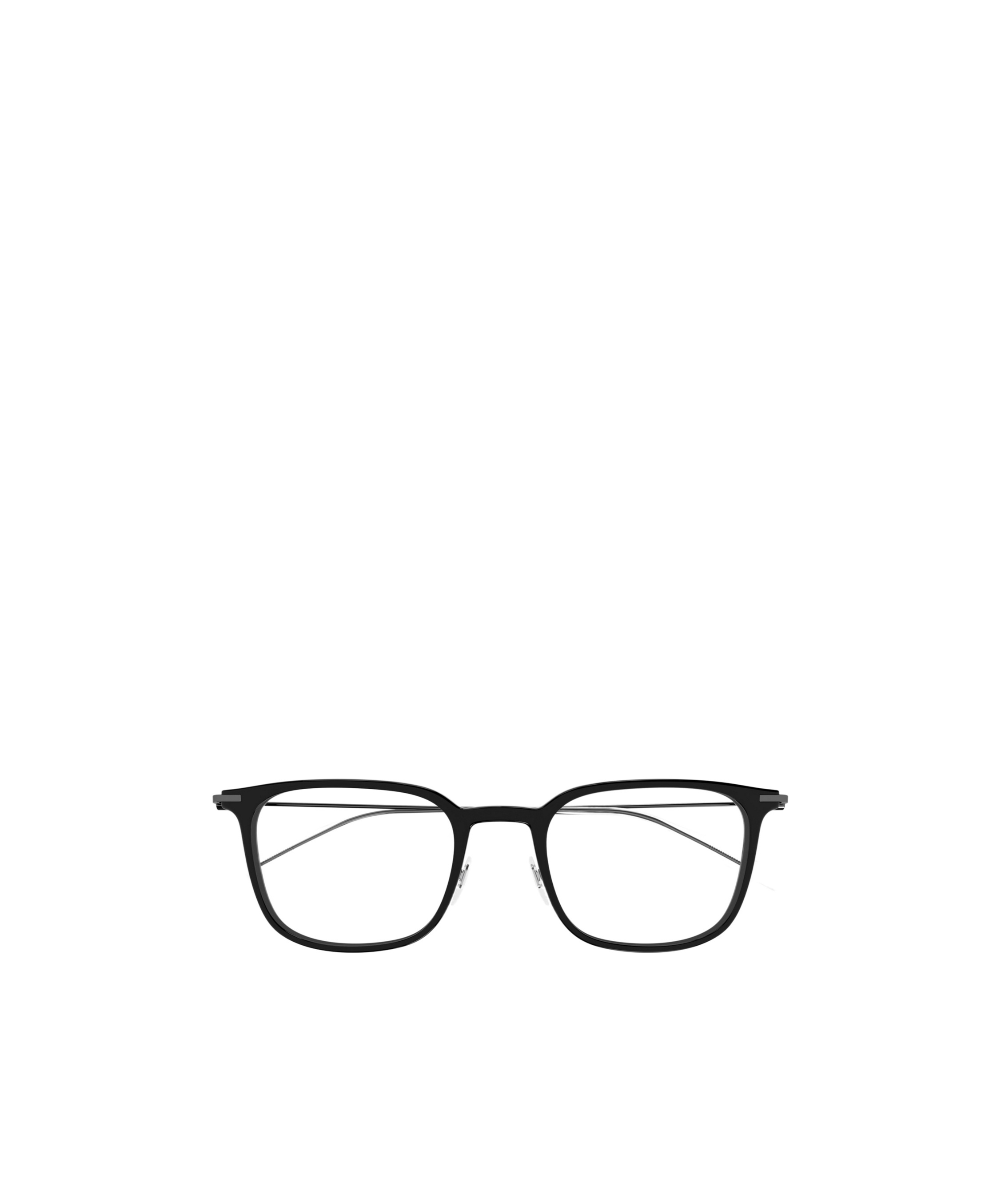 Montblanc Mb0100o Square-frame Glasses In Black
