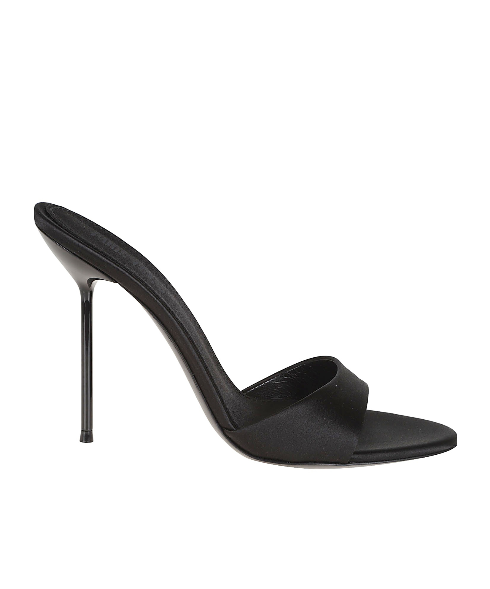 Paris Texas Lidia High Heel Almond Toe Mules In Multi