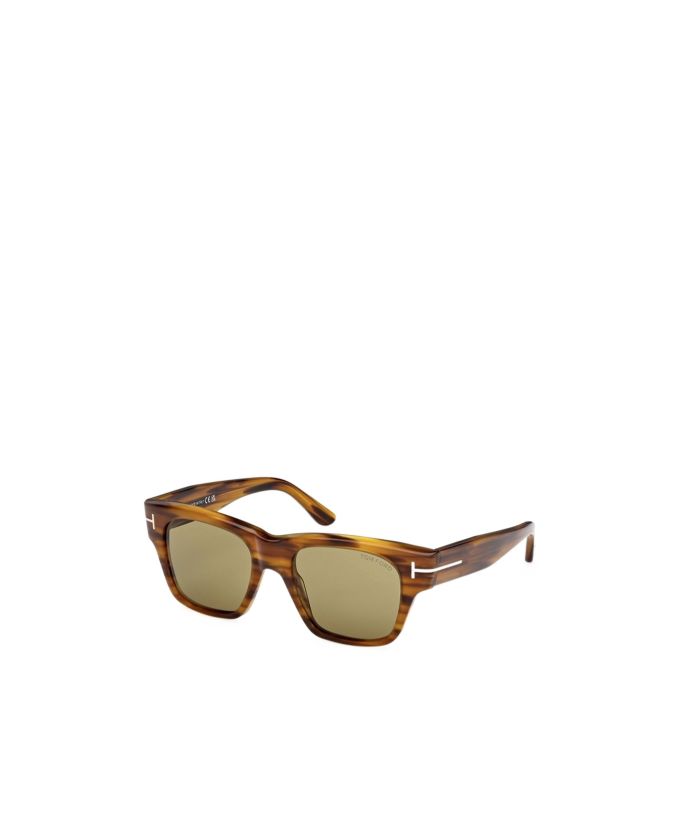 Tom Ford Tortoiseshell Square-frame Sunglasses In Brown