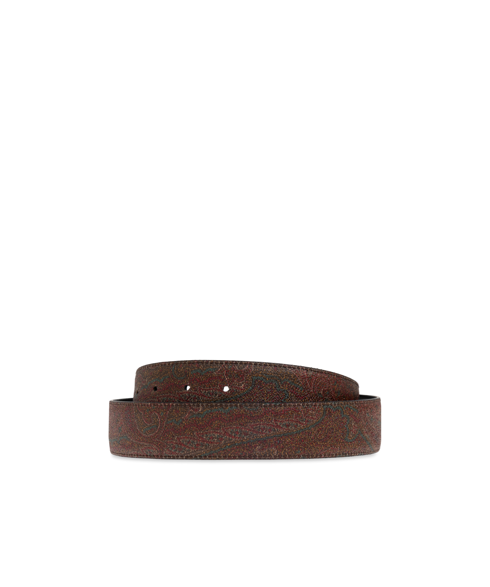 Etro Double-sided Belt In Brown