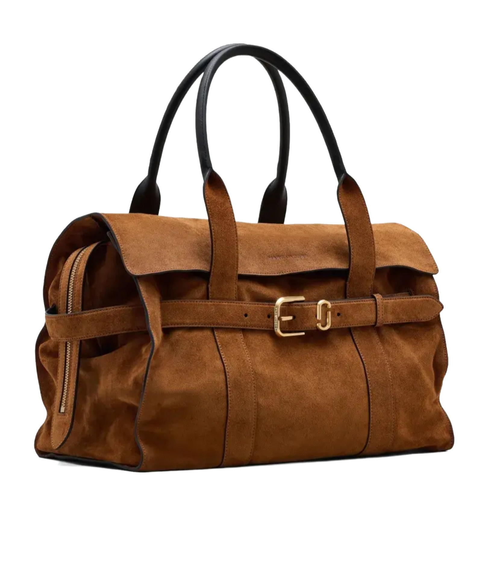 Marc Jacobs The Suede Dakota Tote In Brown