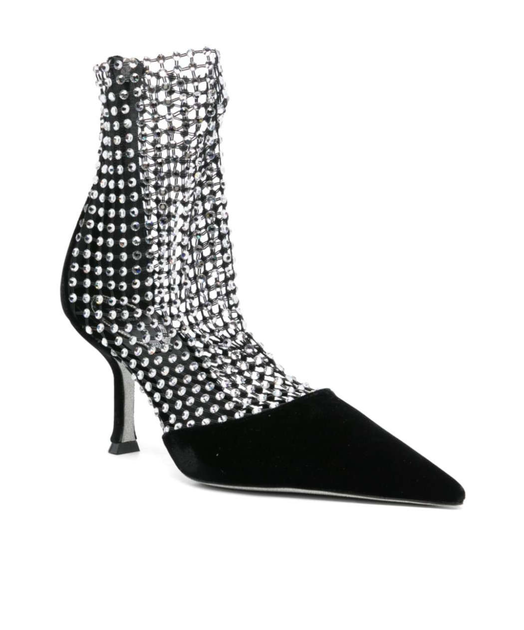 Shop René Caovilla 80mm Galaxia Pumps In Black
