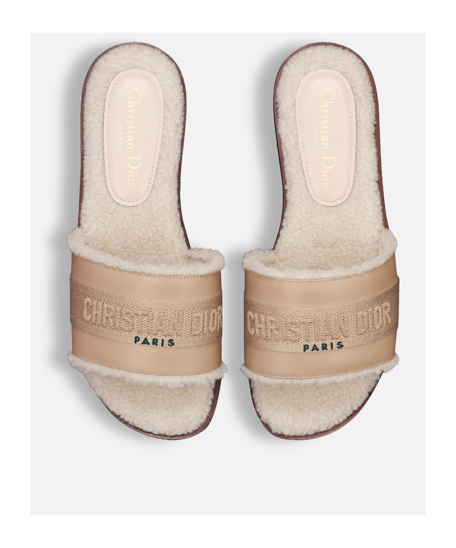 Dior Open-toed Sandals In Nude