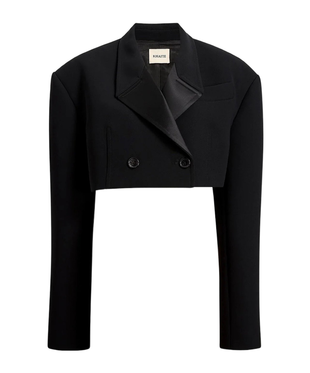 Khaite Long-sleeved Suit Jacket In Black