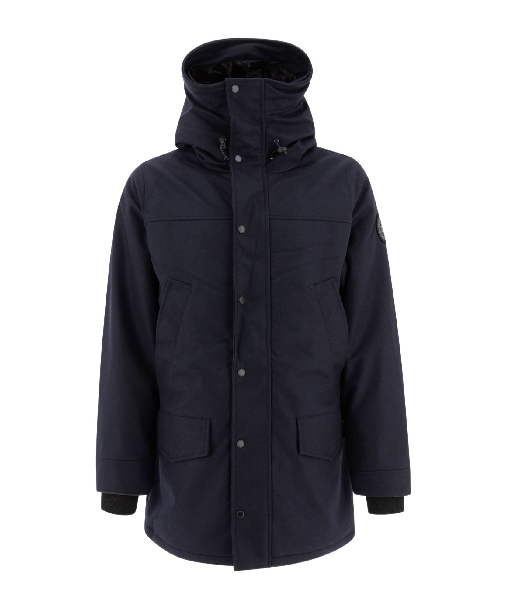 Canada Goose Langford Hooded Down Parka In Black