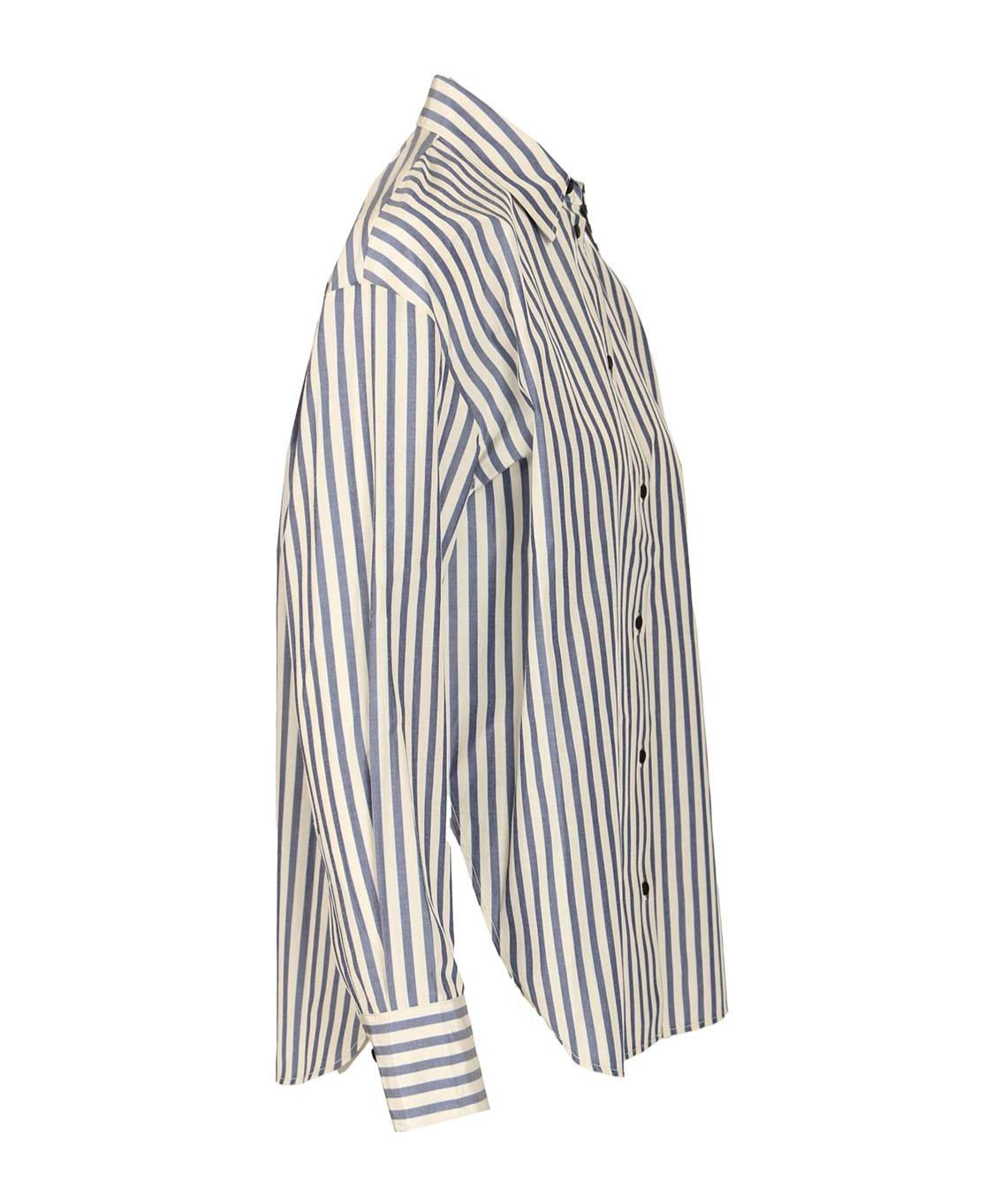Forte Forte Striped Shirt In White