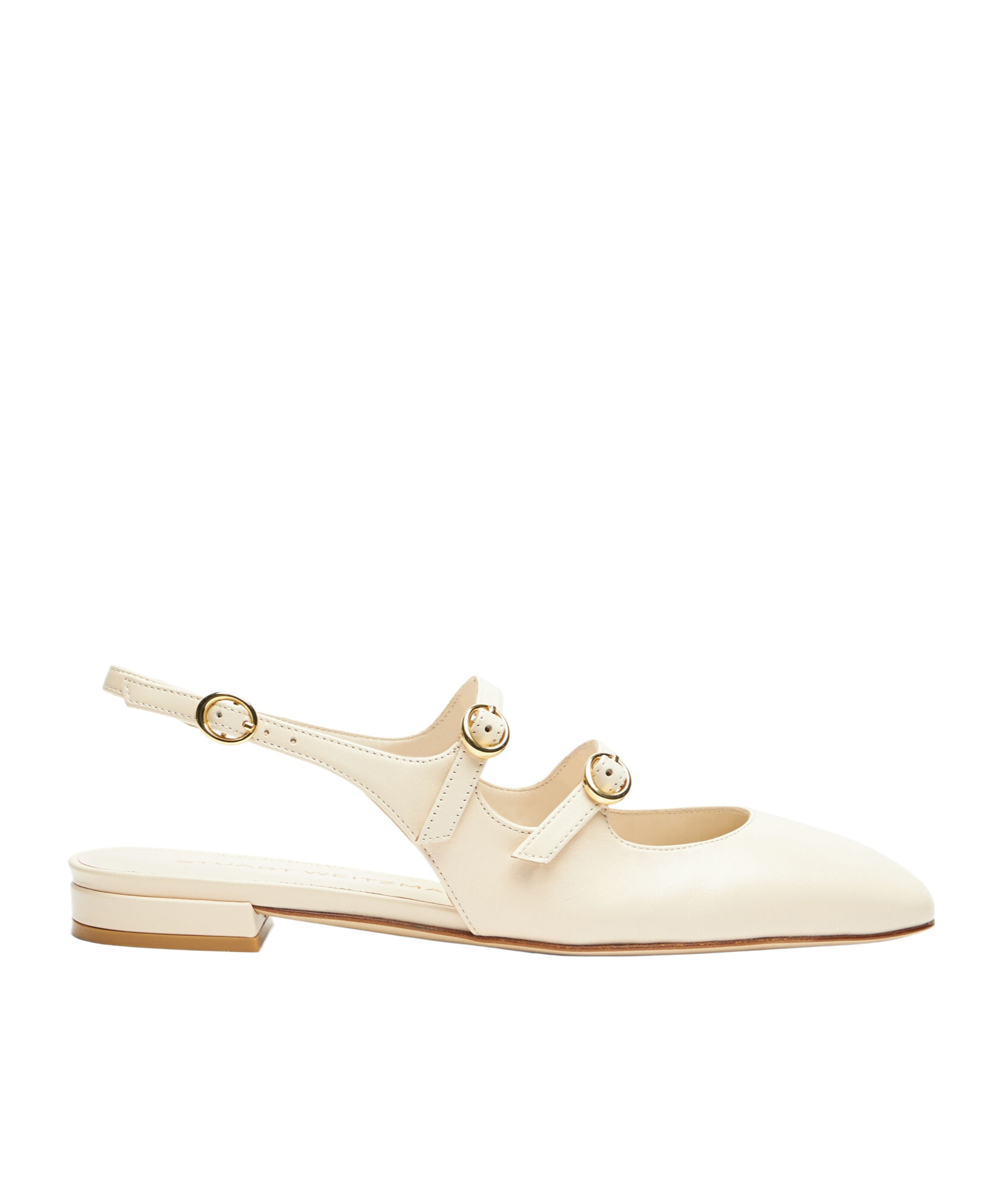 Stuart Weitzman Slingback Pumps "benni" In Nude