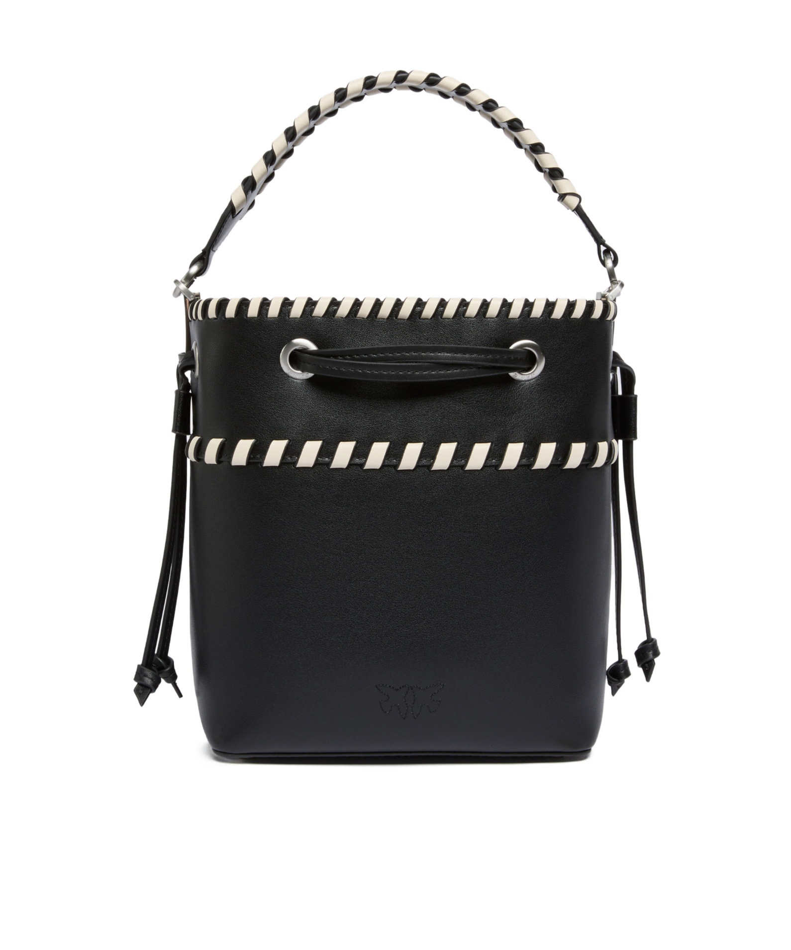 Pinko Single Handle Handbag In Black