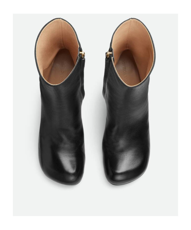 Shop Bottega Veneta Nico Ankle Boot In Black