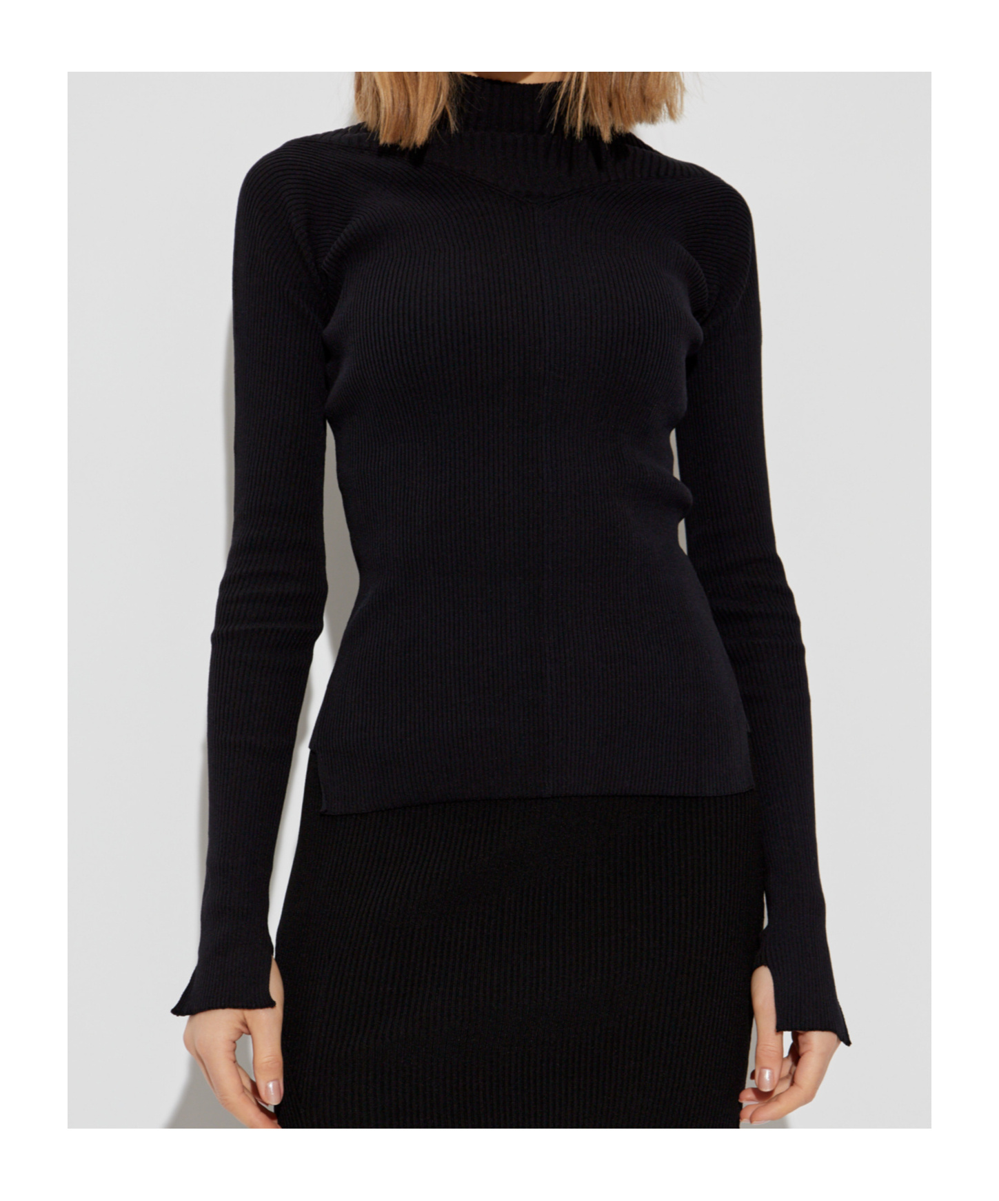 VICTORIA BECKHAM RIBBED TOP