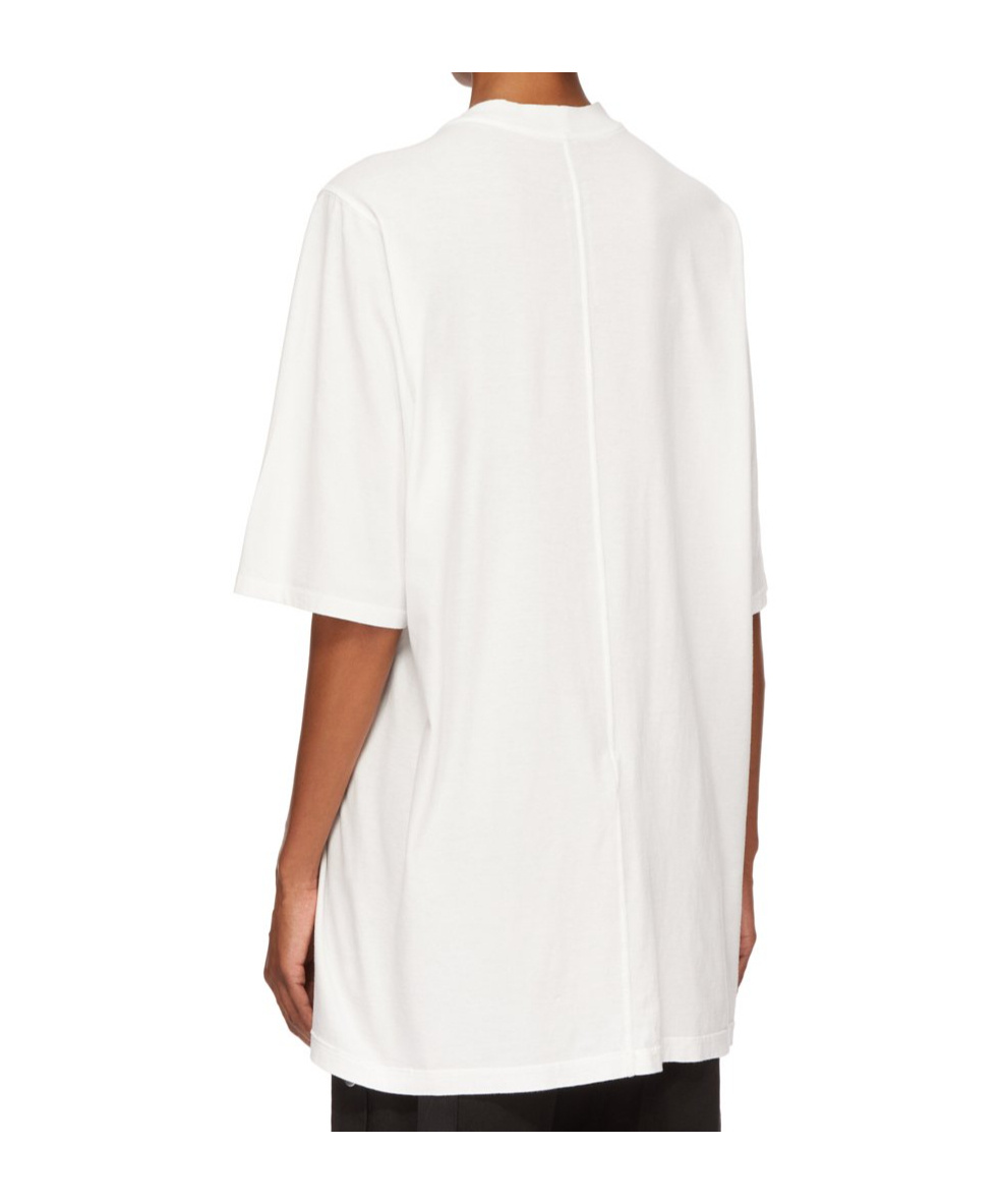 Rick Owens Drkshdw Jumbo Ss Tee In White