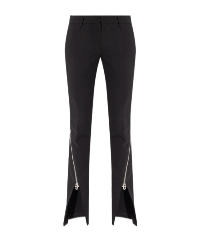 Dsquared2 Low-rise Bootcut Trousers In Black