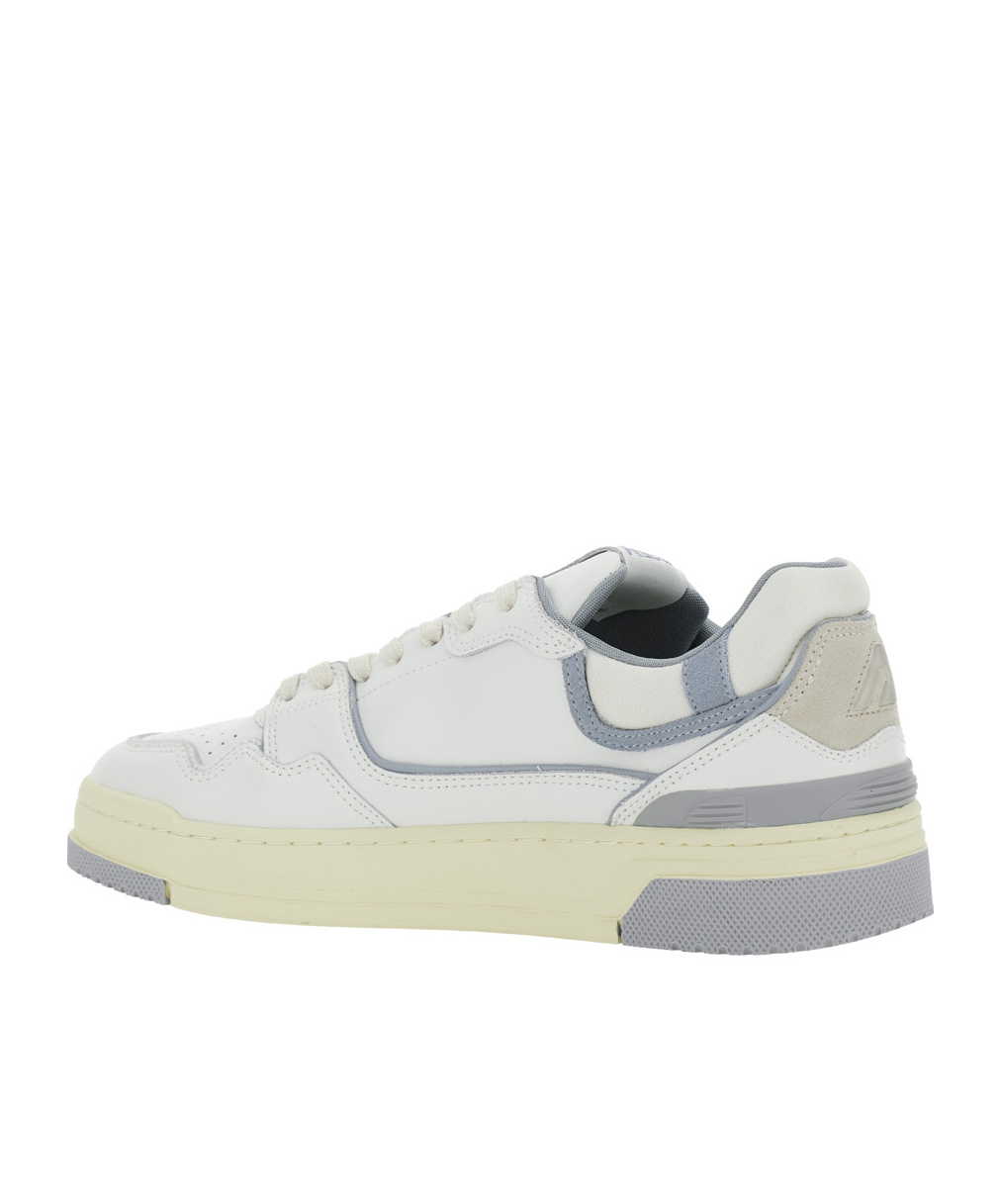 Shop Autry Clc Lace-up Sneakers In White
