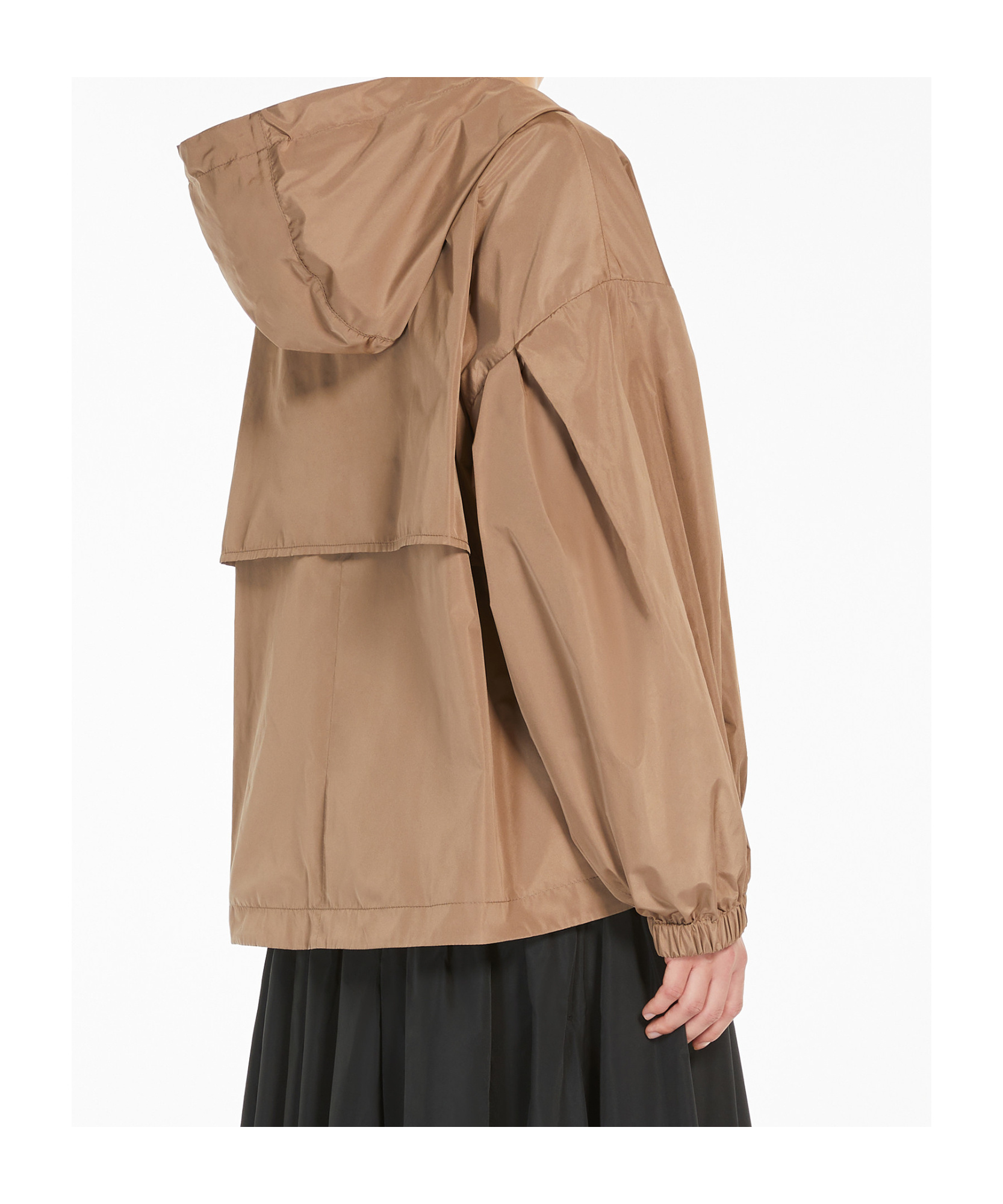 Max Mara Long-sleeved Casual Jacket In Brown