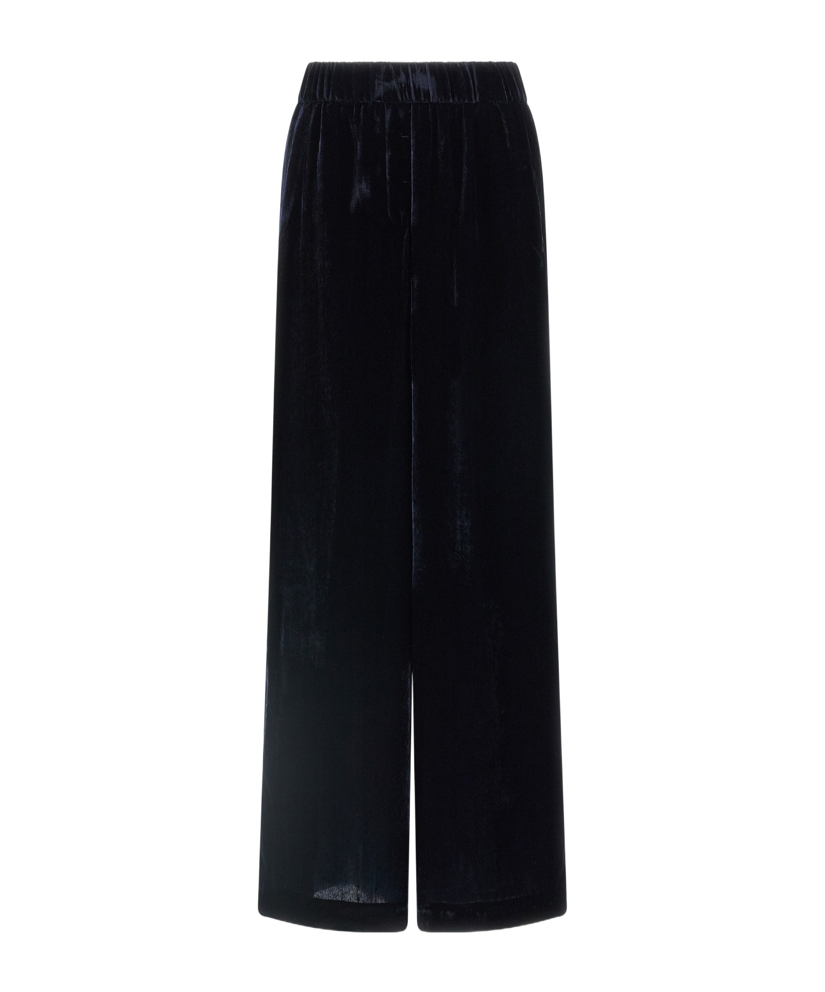 Peserico Soft Touch Velvet Trousers Featuring Pockets In Black