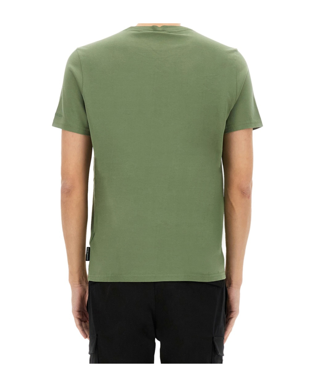 Moose Knuckles "duluth" Crew Neck T-shirt In Green