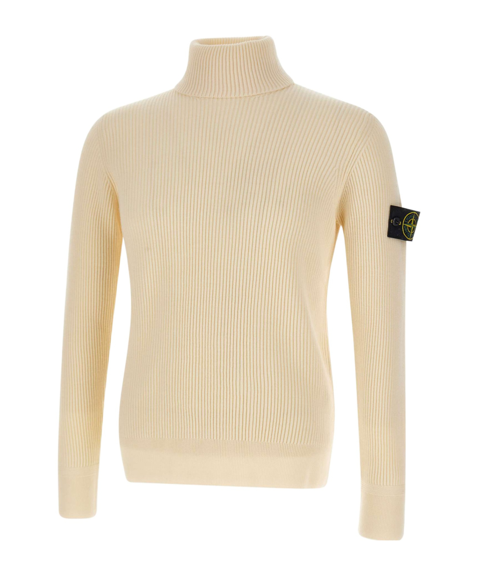 Stone Island Long-sleeved Sweater In Neutral