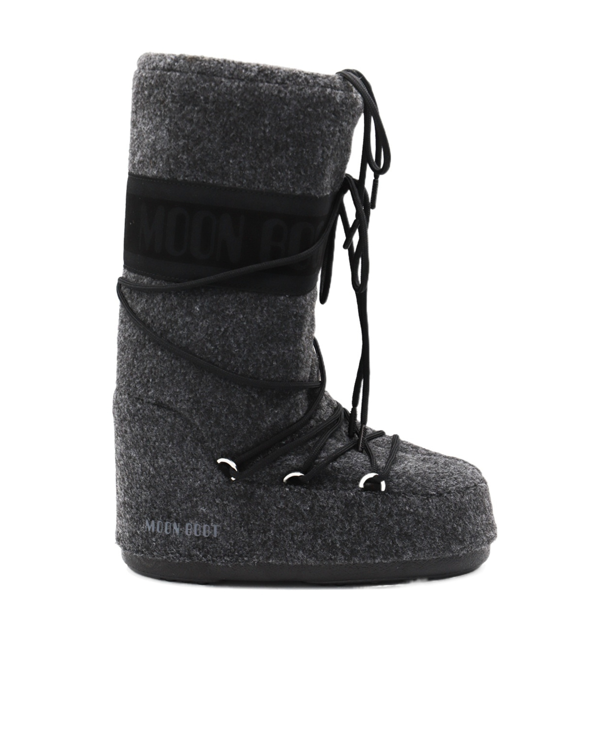 Moon Boot Icon Felt Snow Boots An In Black