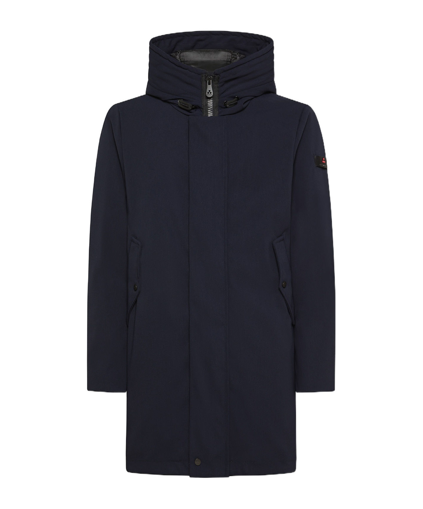 Peuterey Three-layer Sturdy Fabric Parka In Black
