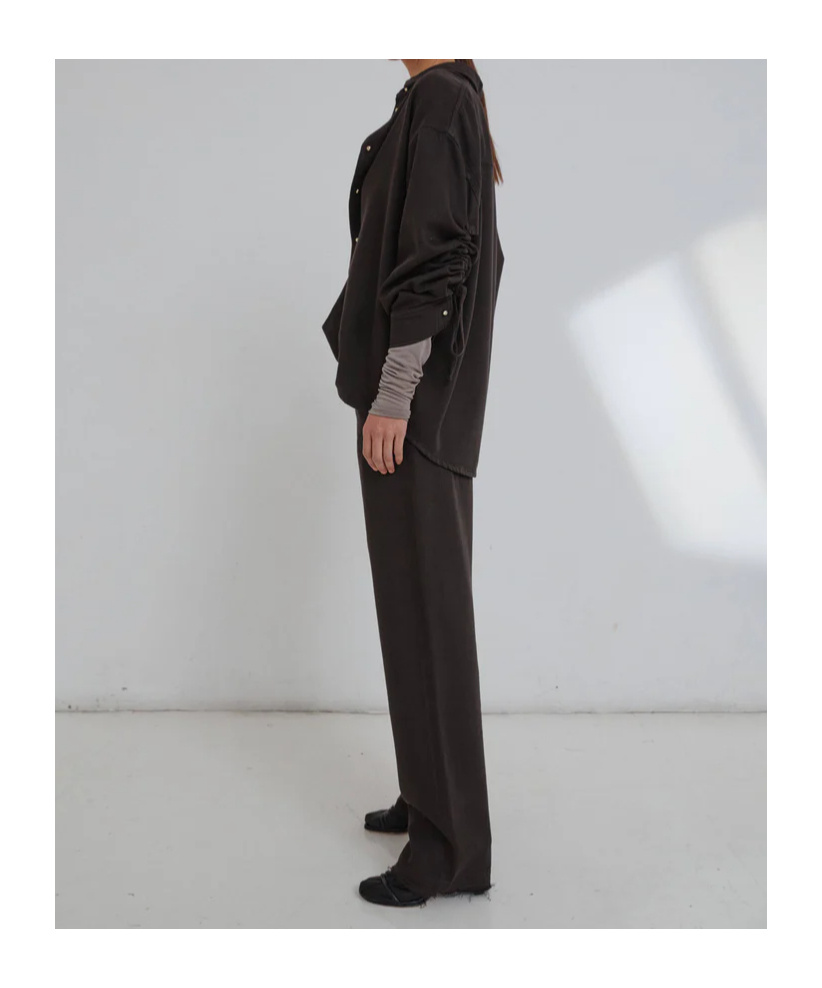 Darkpark Relaxed Fit Tencel Denim In Brown