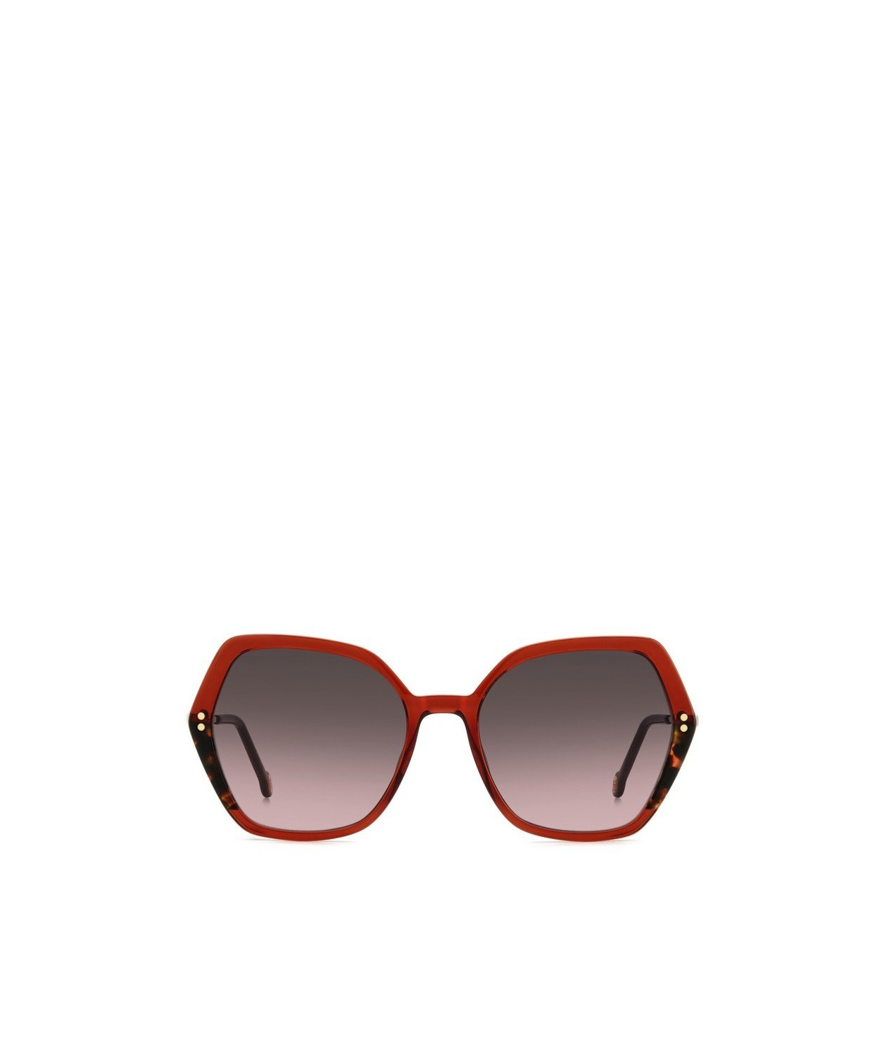 Carolina Herrera Full Frame Sunglasses In Burgundy