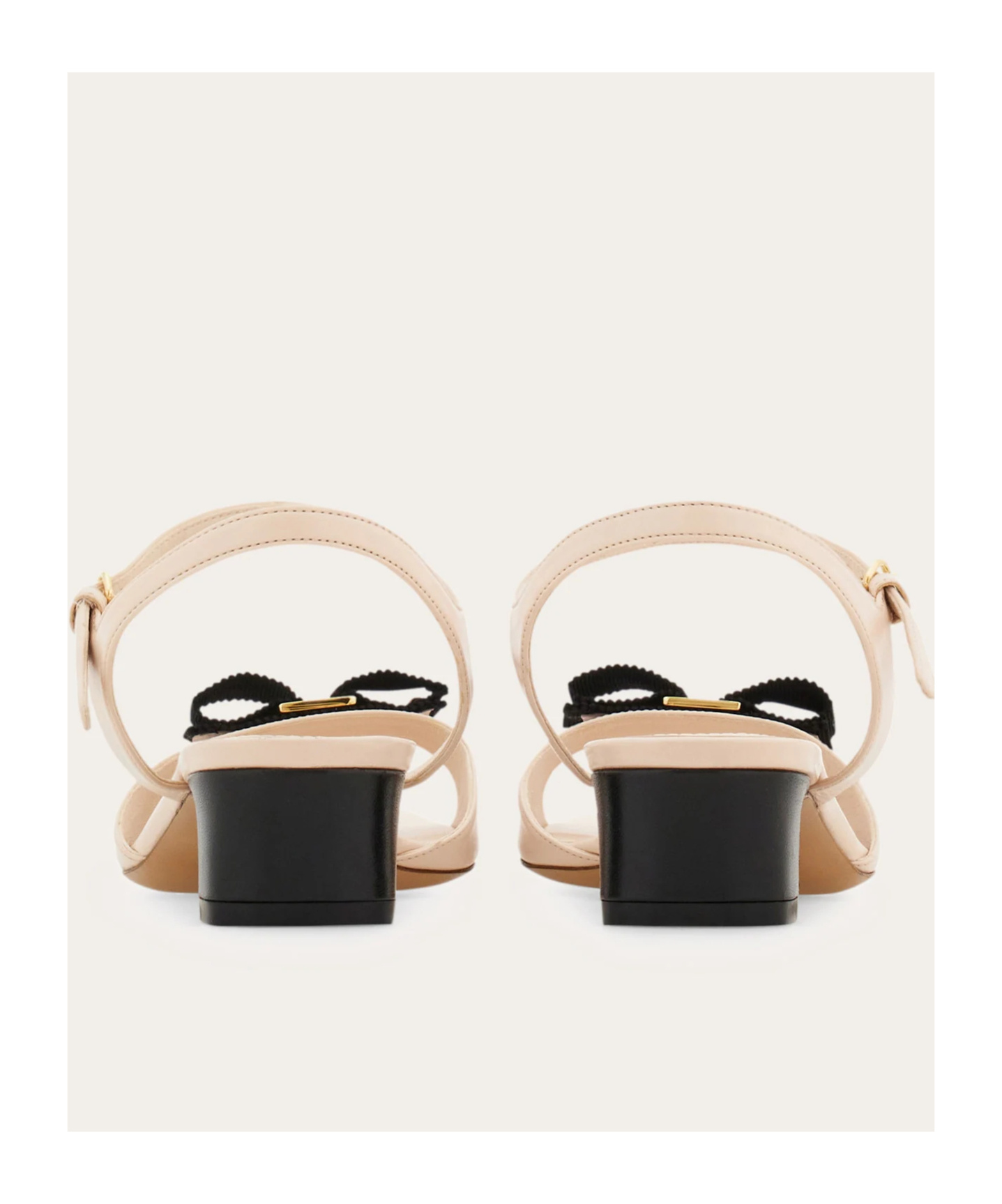 Ferragamo Vara Bow Sandals In Multi