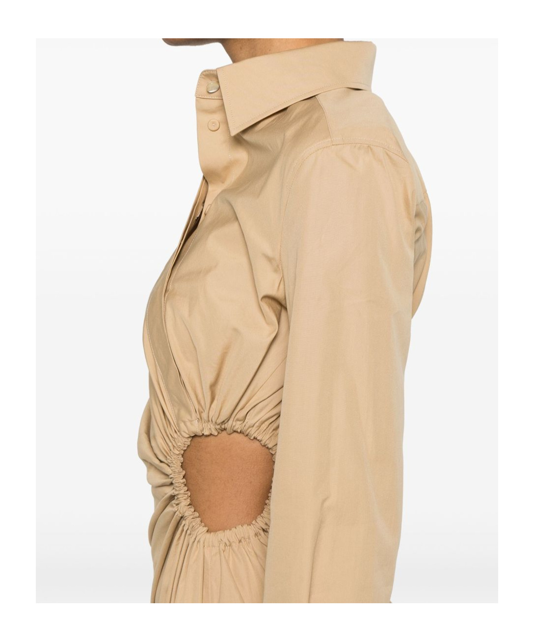 Max Mara Dress Woman Beige In Nude