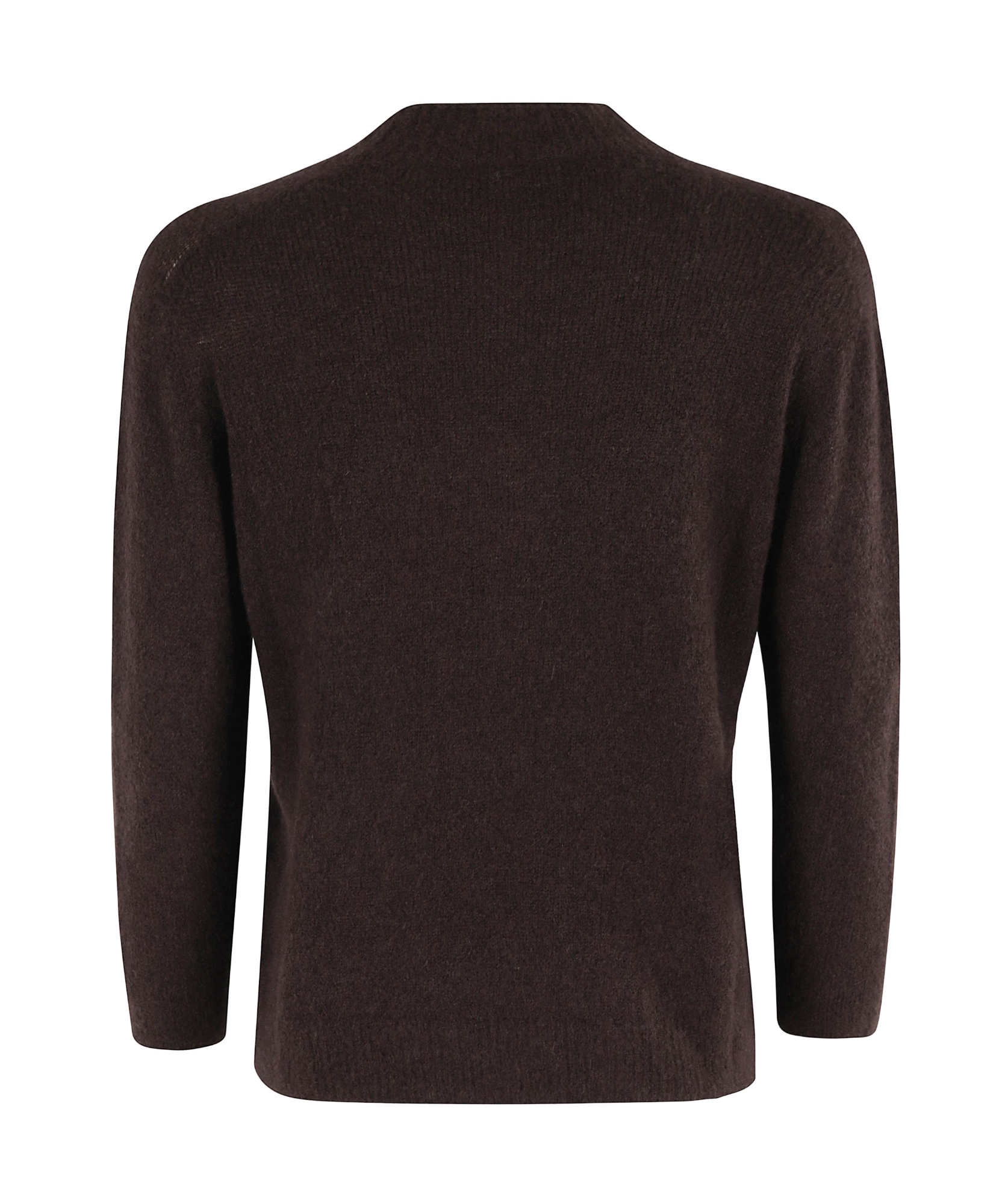 Roberto Collina Three-quarter Sleeve Sweater In Black