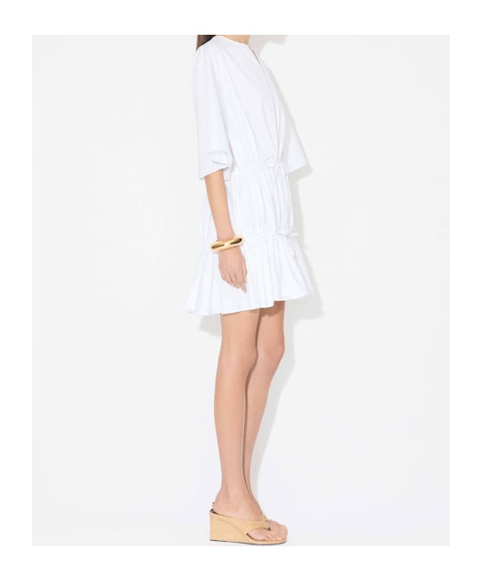 Alaïa Cotton Poplin Dress