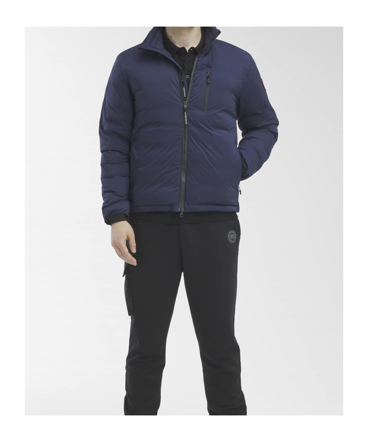 Canada Goose Lodge Quilted Ripstop Down Jacket In Blue