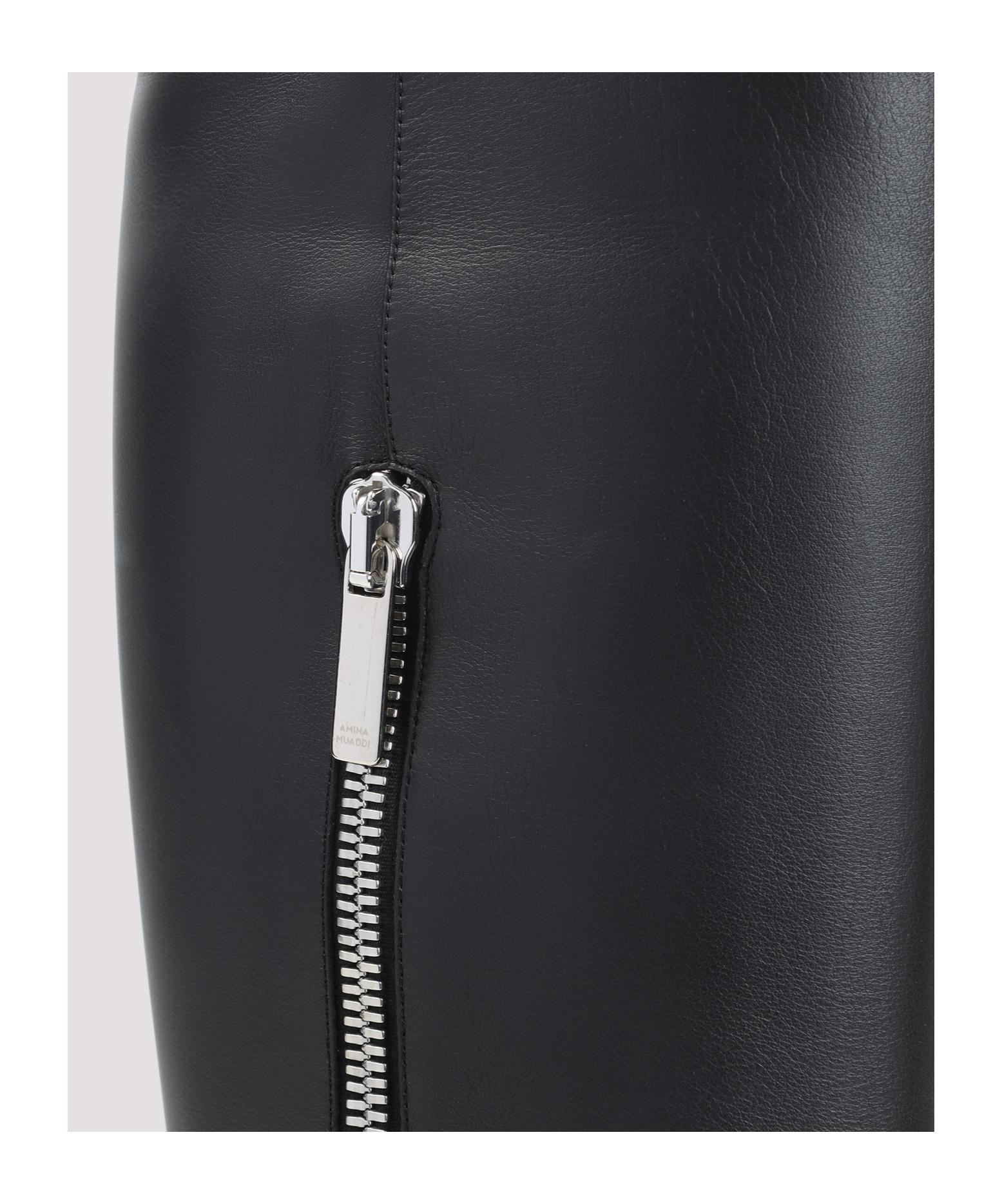 Amina Muaddi Pointed-toe Boots In Black