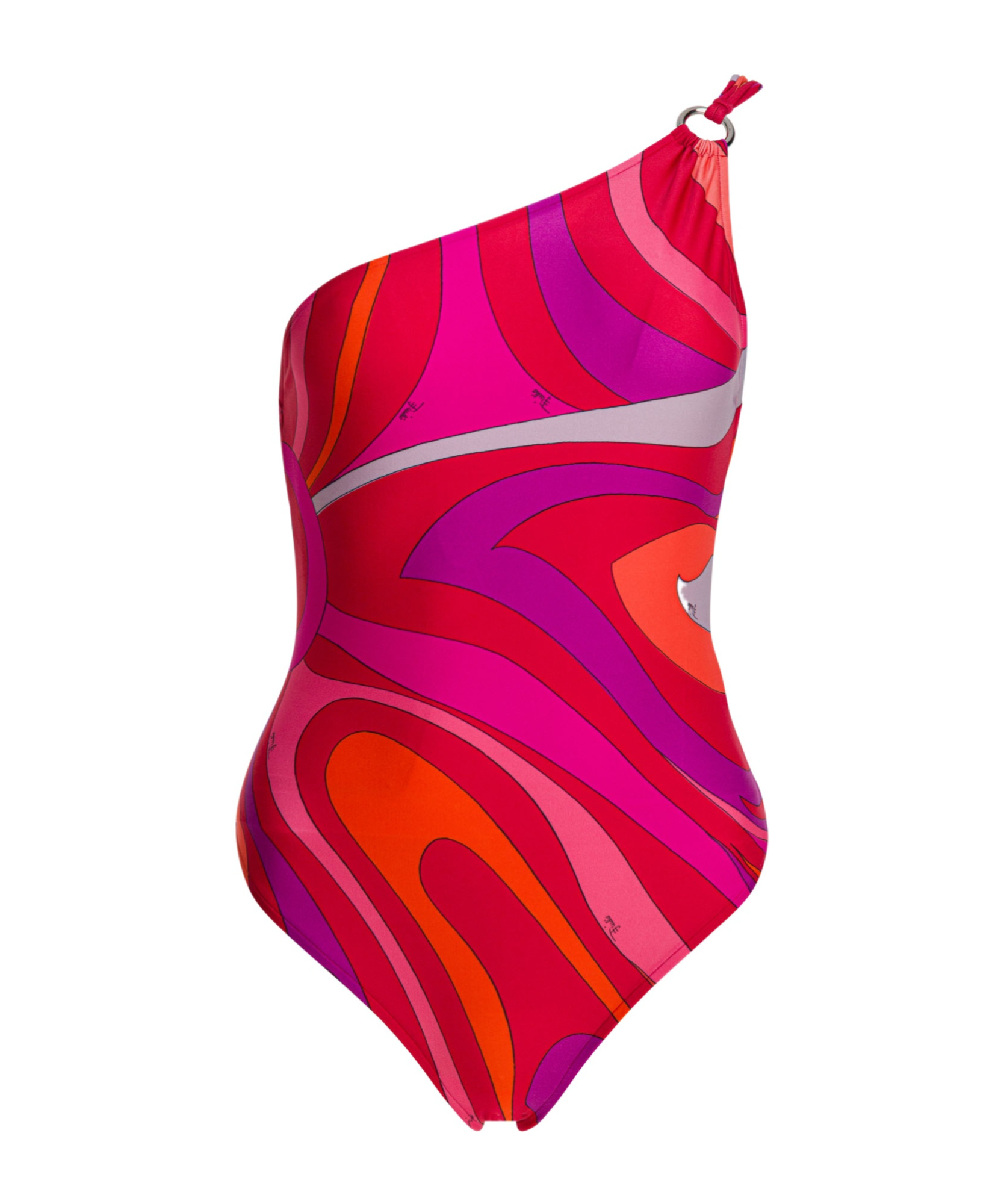 Shop Emilio Pucci Marmo-print Swimsuit