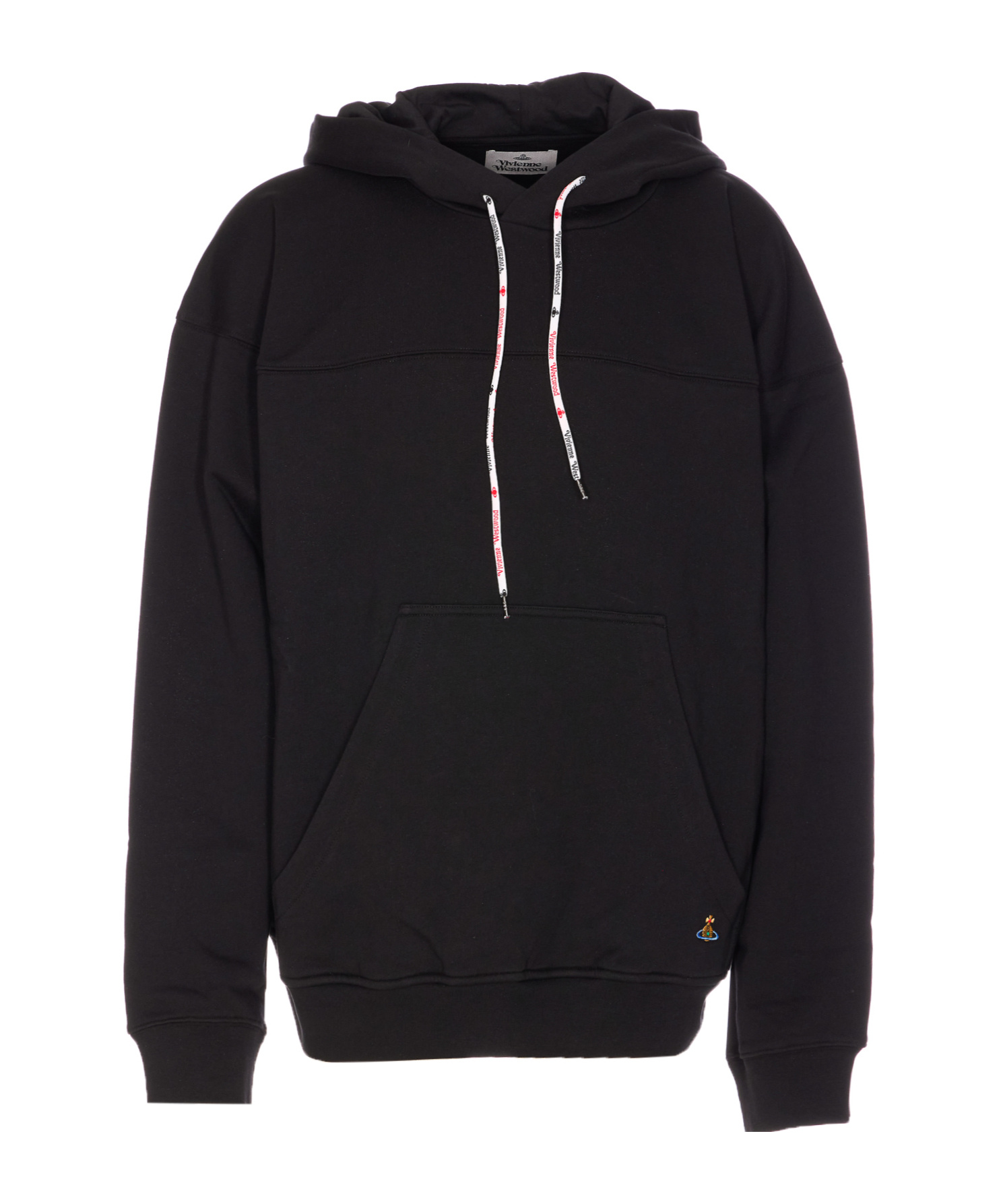 Shop Vivienne Westwood Orb-motif Hoodie In Black