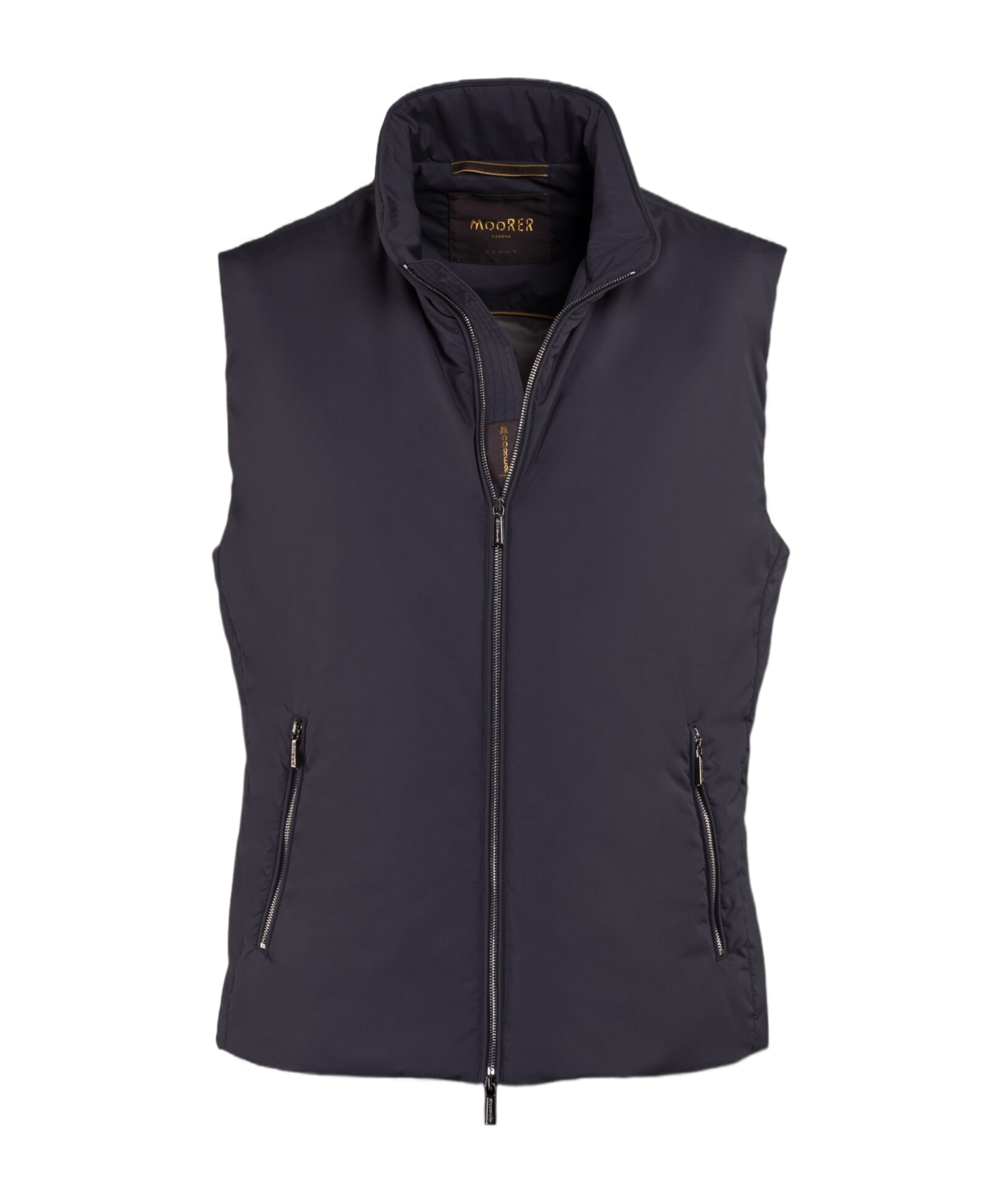 Shop Moorer Senio Skt Vest In Black