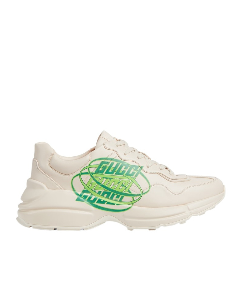 Gucci Rhyton Series Of Sneakers In White