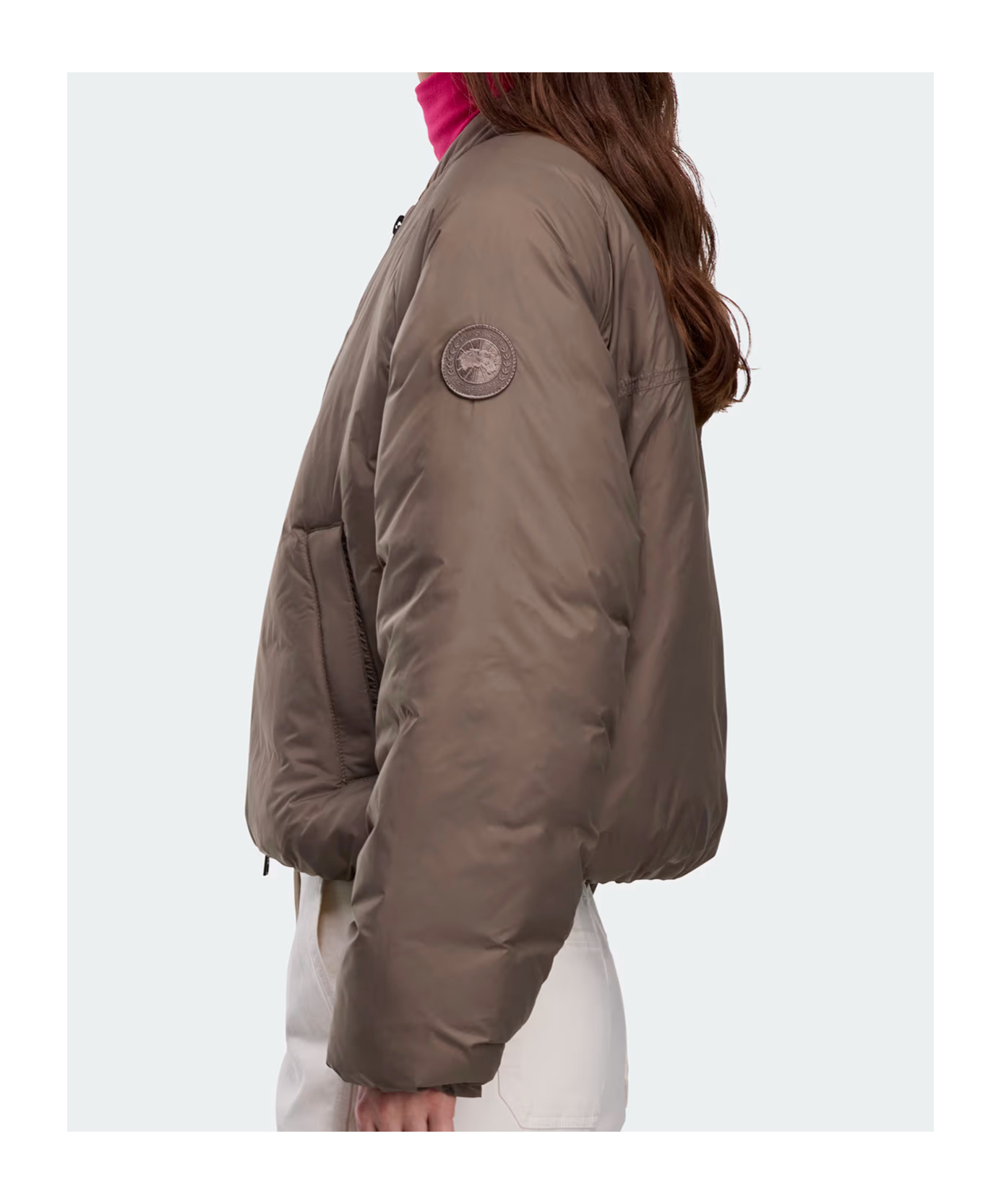 Canada Goose Elba Bomber In Brown