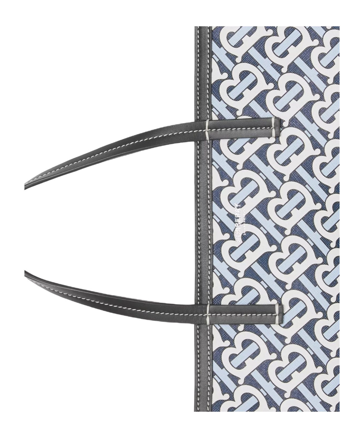 BURBERRY MONOGRAM-PRINT BEACH TOTE BAG