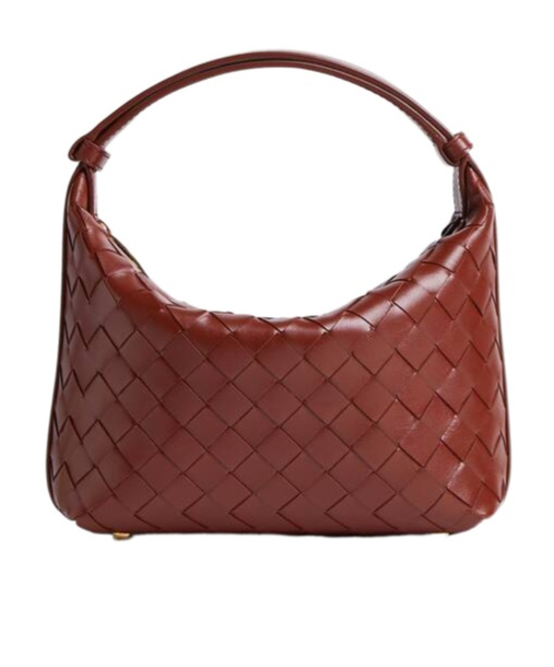 Bottega Veneta Small Wallace Top-handle Bag In Red
